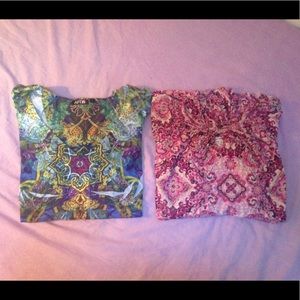 Patterned Blouses 👚💗